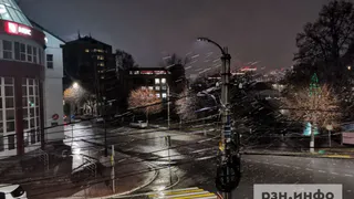 В Рязани 30 ноября выпал первый снег