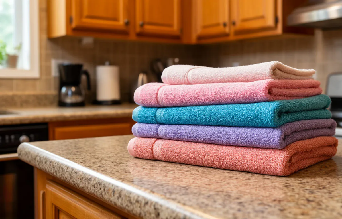 Почему у китайцев кухонные полотенца и тряпки всегда чистые и без запаха: лайфхак в одном простом приёме