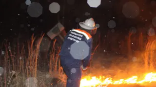 В двух селах Рязанской области вспыхнула трава