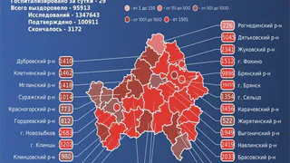 Брянский оперштаб скрыл информацию о числе заболевших коронавирусом