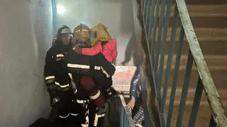 Во Владимире из горящего дома спасли 8 человек, включая 3 детей