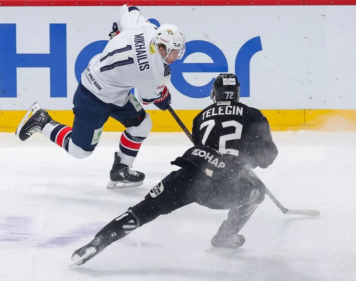 «Металлург» одержал победу в уральском дерби: магнитогорцы обыграли «Трактор» со счётом 3:1