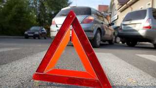 В центре Рязани 21 февраля собралась пробка из-за аварии