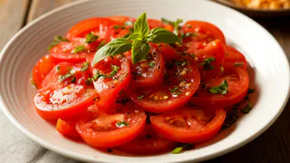 Всю жизнь резала томаты неправильно - простой способ сделать помидоры для салата вкуснее