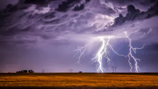 В Рязанской области 17 июля выпустили метеопредупреждение из-за ливней с грозами