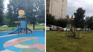 Сравниваем столицу и Рязань: москвичка пришла в ужас от состояния двора на Бирюзова