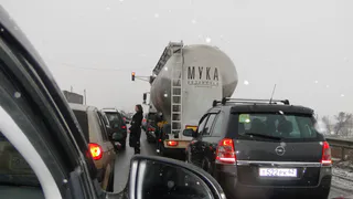 На участке трассы М5 «Урал» в Шацком районе затруднено движение