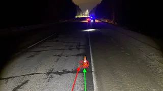 В одном из районов Коми водитель сбил пешехода на обочине