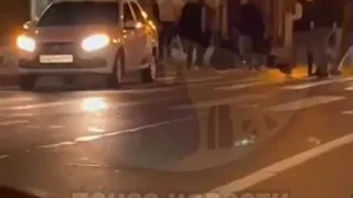 В Пензе на улице Московской произошла массовая драка