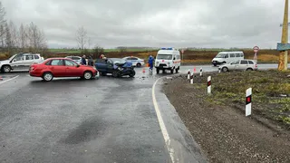 В Скопинском районе пострадали в ДТП двое детей и один взрослый