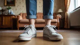 Джинсы с эффектом тихой элегантности: почему укороченная длина снова решает всё