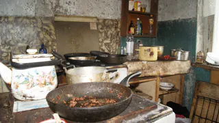 Рязанская семья живет в городской квартире в пещерных условиях