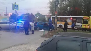 Вечером 11 октября в Горроще произошла авария с участием двух авто