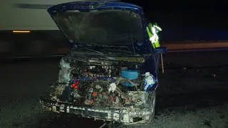 В Спасском районе пьяный водитель VolksWagen Passat врезался в ограждение