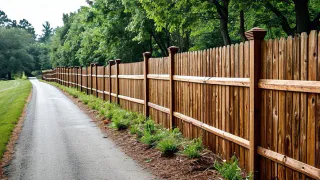 Столбы для забора простоят не одну сотню лет: мастер поделился способами установки без бетонирования