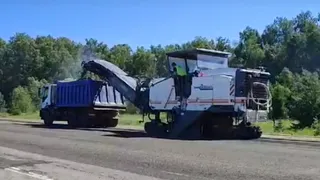 Дорожный ремонт развернулся в Кольчугинском районе