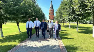 Пензенская делегация возложила цветы в Могилеве