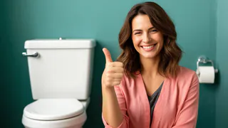 Просто засыпь и ложись спать: проверяю совет сантехника, который обещает белый унитаз без усилий
