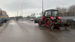 Александр Гришаев проверил, как ведутся работы на ул. Ерик и дороге на ГПЗ