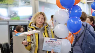 Уроженка Коми стала 4-миллионным пассажиром аэропорта Минвод