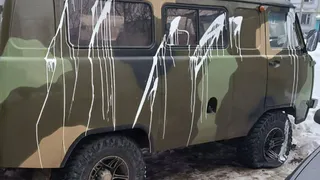 Неизвестные испачкали краской машину пострадавшей от кавказцев семьи