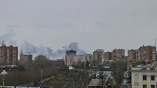 Пожар в Рязанской области видно за 25км от очага возгорания