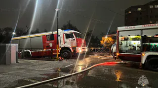 Во Владимире на улице Семашко загорелась квартира в жилом доме