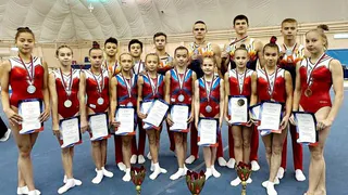 Чувашские спортивные гимнасты привезли медали с первенства ПФО в Саранске