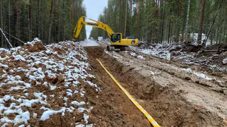 В Коми строится газопровод для одного из поселков