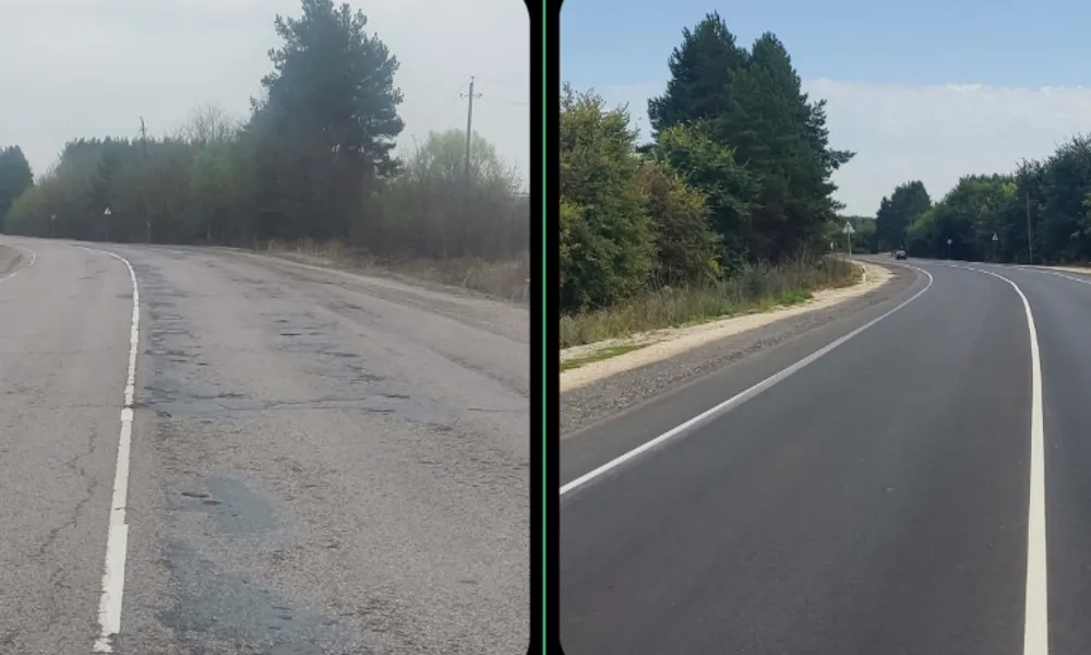 Более 20 километров опорных дорог отремонтировали во Владимирской области за 2025 год