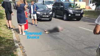 На улице Фокина в Брянске иномарка сбила подростка