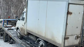 В Челнах эвакуировали мешающие уборке снега машины