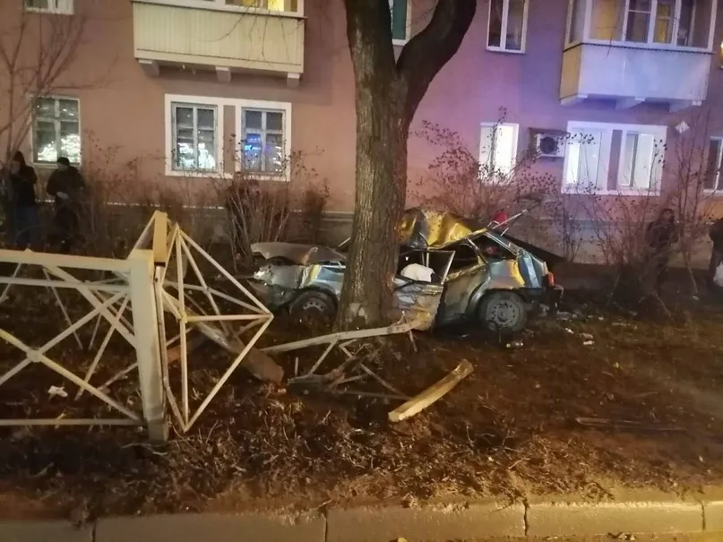 Разогнался и влетел в дерево