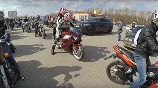 Как рязанские байкеры открыли мотосезон - видео