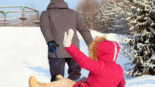 В Коми дети стали чаще травмироваться при катании на тюбингах