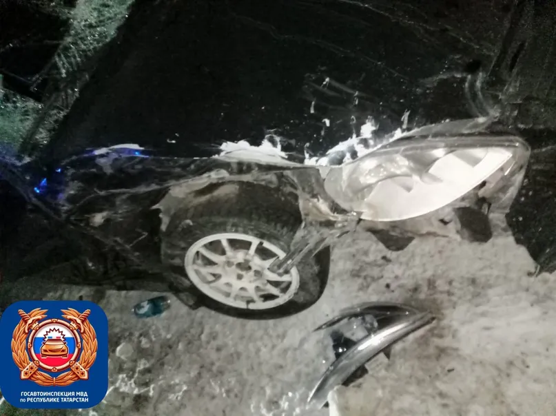 Лобовое столкновение: страшное ДТП произошло недалеко от Нижнекамска