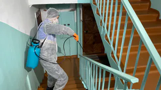 Как же пандемия? Нижнекамцы жалуются, что в подъездах не проводят санобработку