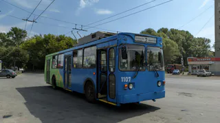 Активисты Рязани покрасили троллейбус №2