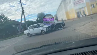 В Клинцах Брянской области произошла авария