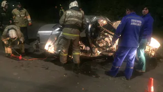 Ночью на улице Халтурина произошло смертельное ДТП