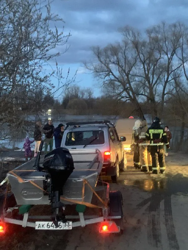 Во Владимирской области нетрезвую женщину снесло течением с затопленного моста
