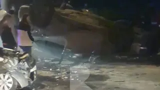 На улице Интернациональной в Рязани в ДТП с опрокидыванием пострадали три человека