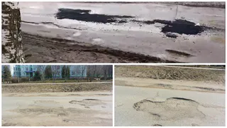 Корреспондент Progorod62 проверил асфальт, уложенный в лужи на Новоселов (фото+видео)