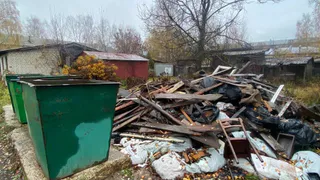 В Меленковском районе разрослась новая несанкционированная свалка