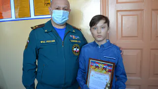 Спас тонущего первоклассника: в Пителинском районе наградили школьника