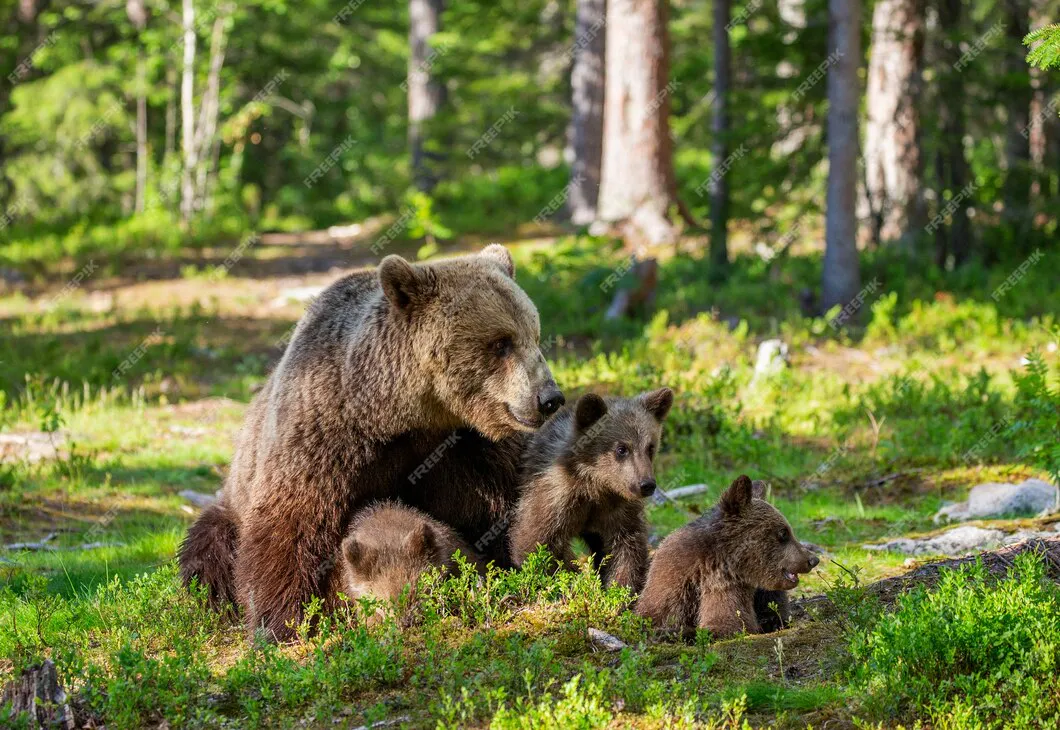 На фотографа-анималиста из Магнитогорска напала медвежья семья