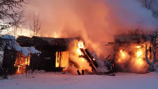 В одном из поселков Коми пожар унес жизнь пенсионера