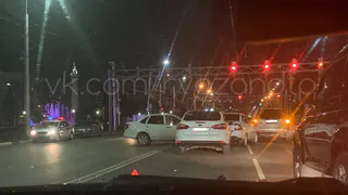 Четыре автомобиля: на Московском шоссе произошло массовое ДТП