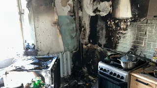 В Коми спасатели оперативно потушили возгорание в ухтинской многоэтажке