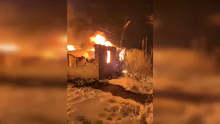В Судогодском районе крупный пожар в частном доме оставил людей без жилья